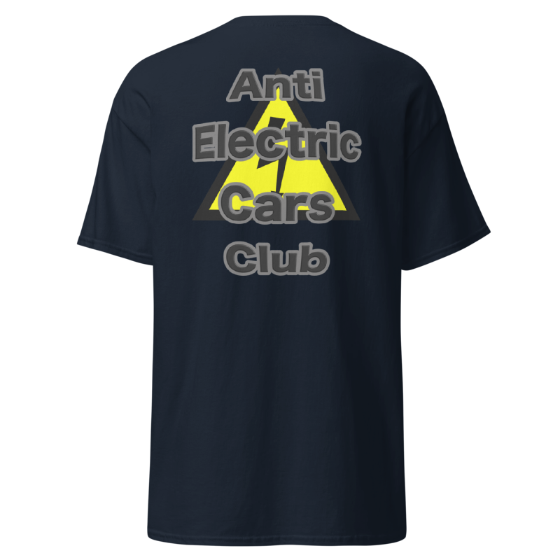 Anti Electric Cars Club T-Shirt Unisex