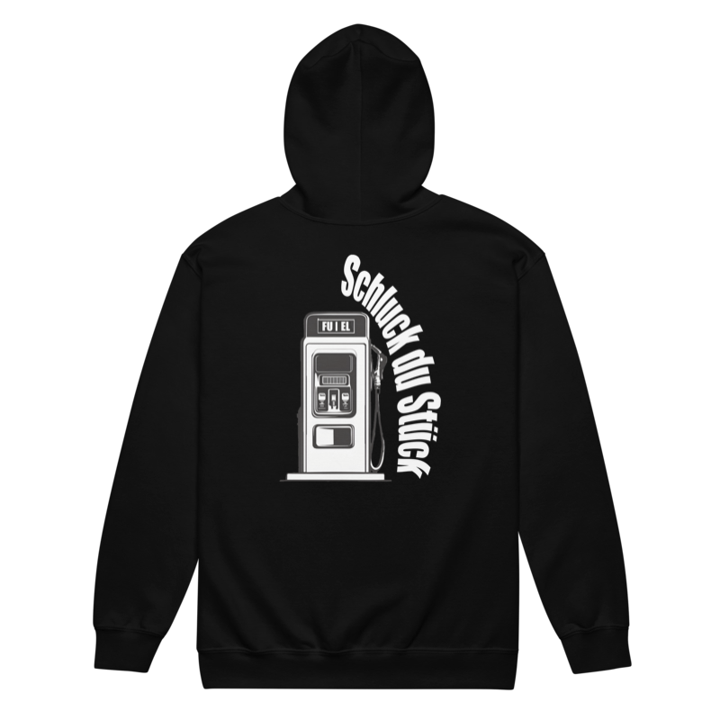 Schluck du Stück Zip Unisex Hoodie