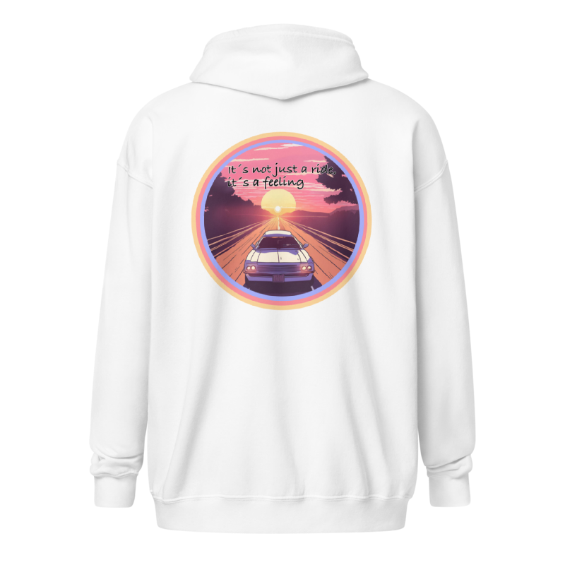 It´s not just a ride, it´s a feeling! Unisex Zip Hoodie