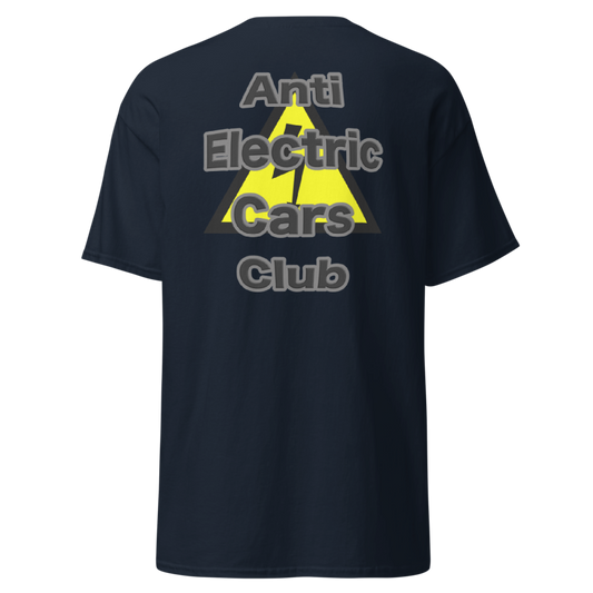 Anti Electric Cars Club T-Shirt Unisex