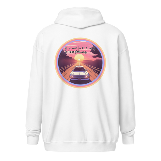 It´s not just a ride, it´s a feeling! Unisex Zip Hoodie